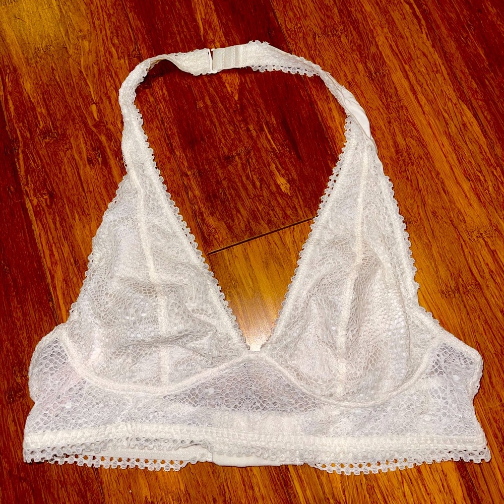 NWT VS Pink Halter Bralette